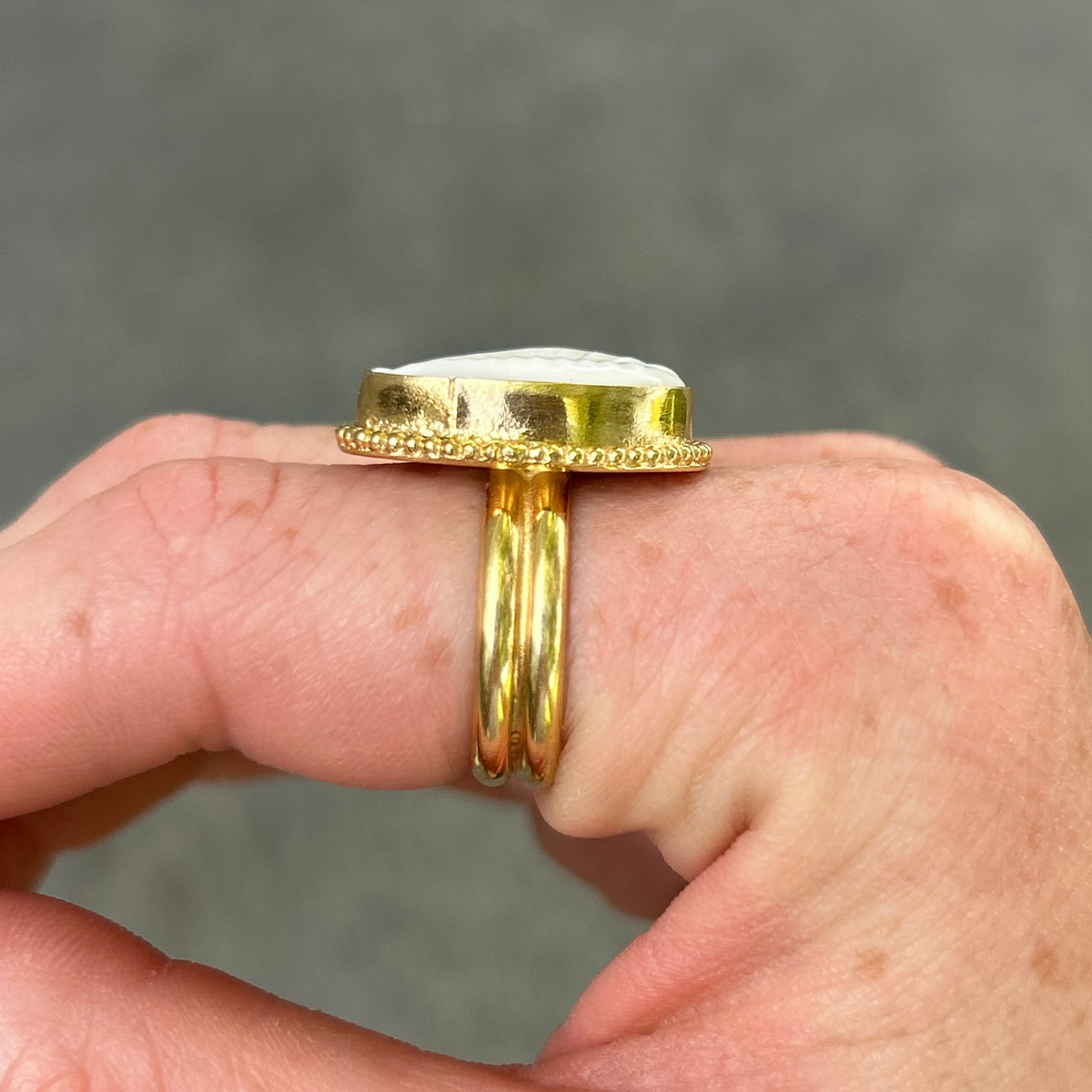 Cowrie Ring Any Size