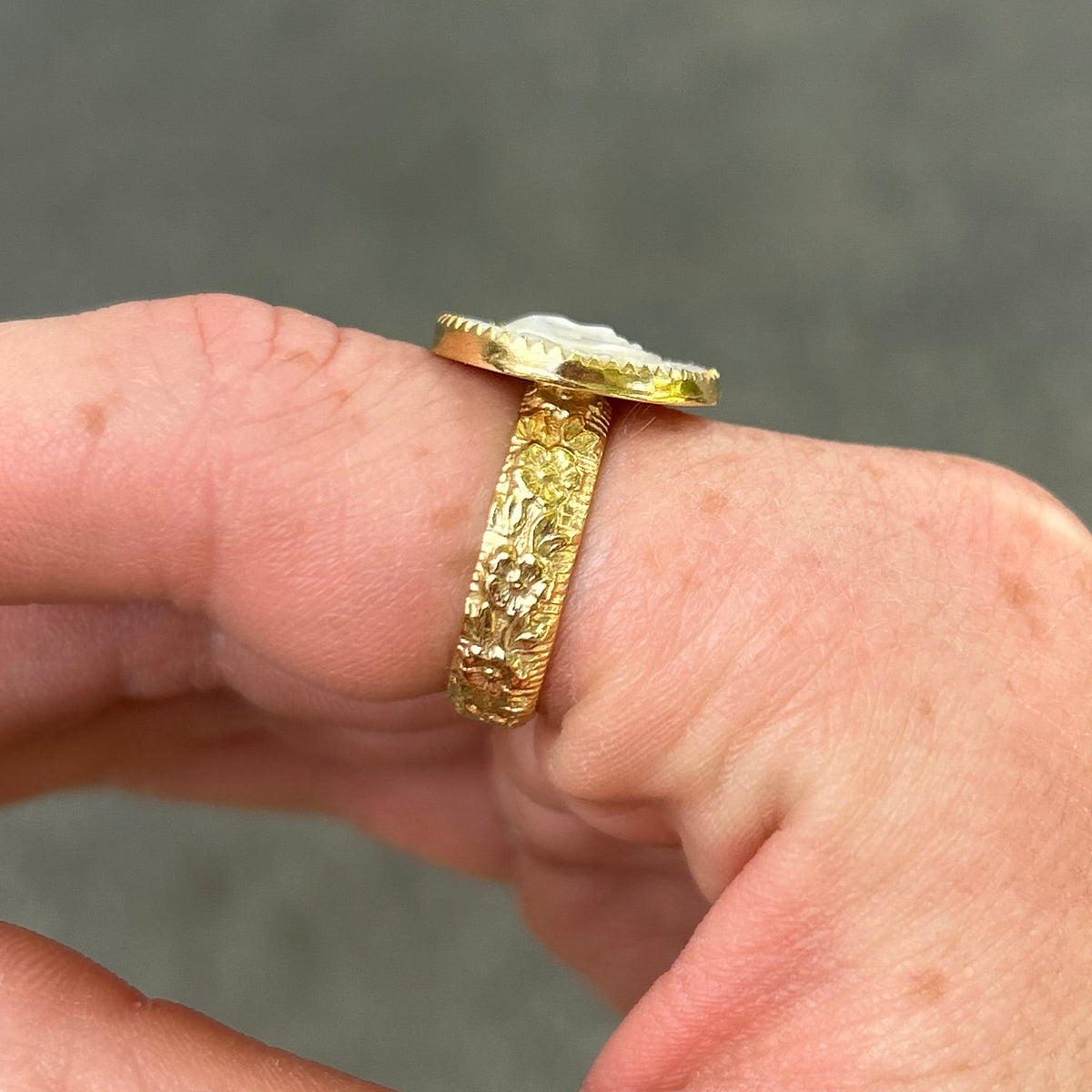 Golden Sun Ring Any Size
