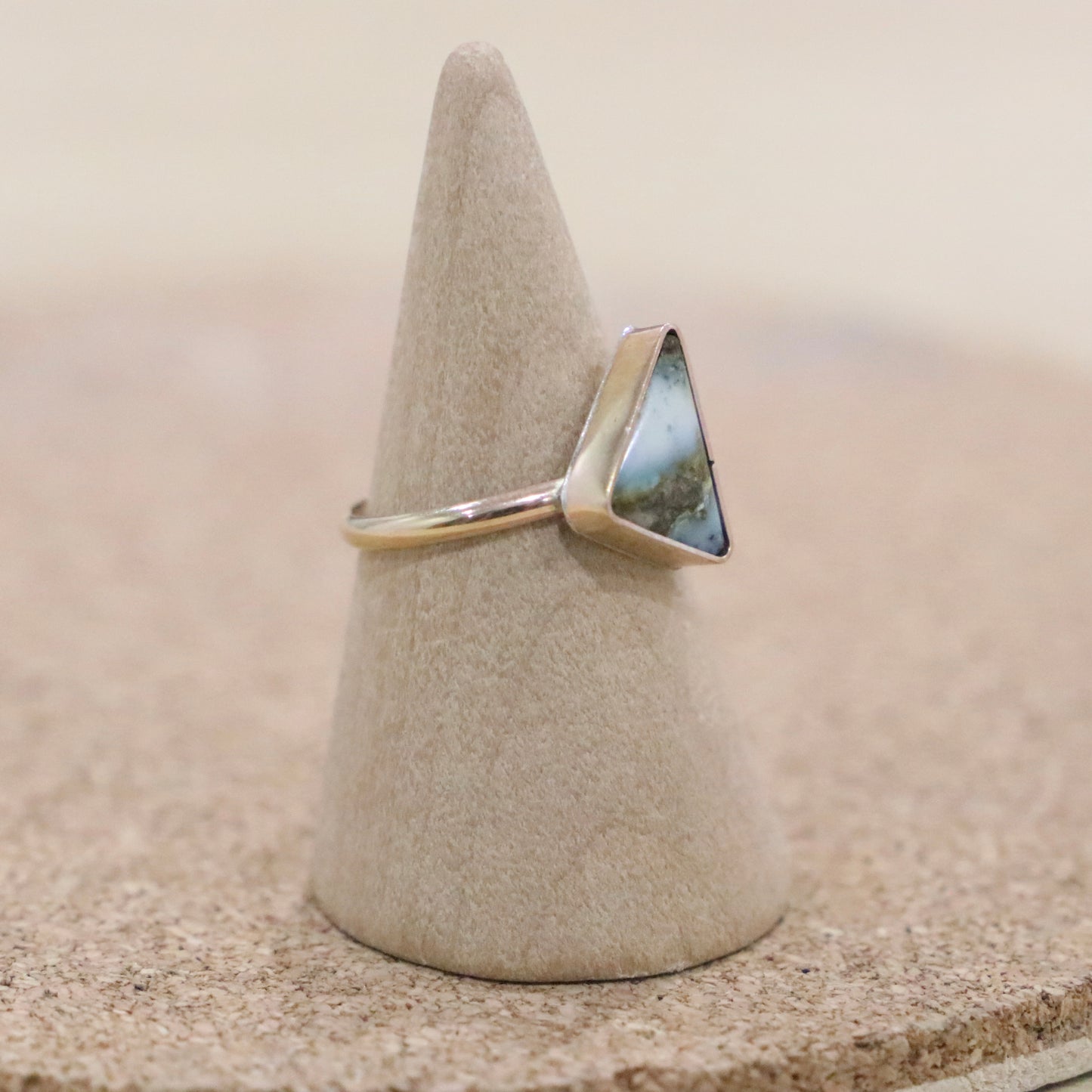 Triangle Turquoise Size 8