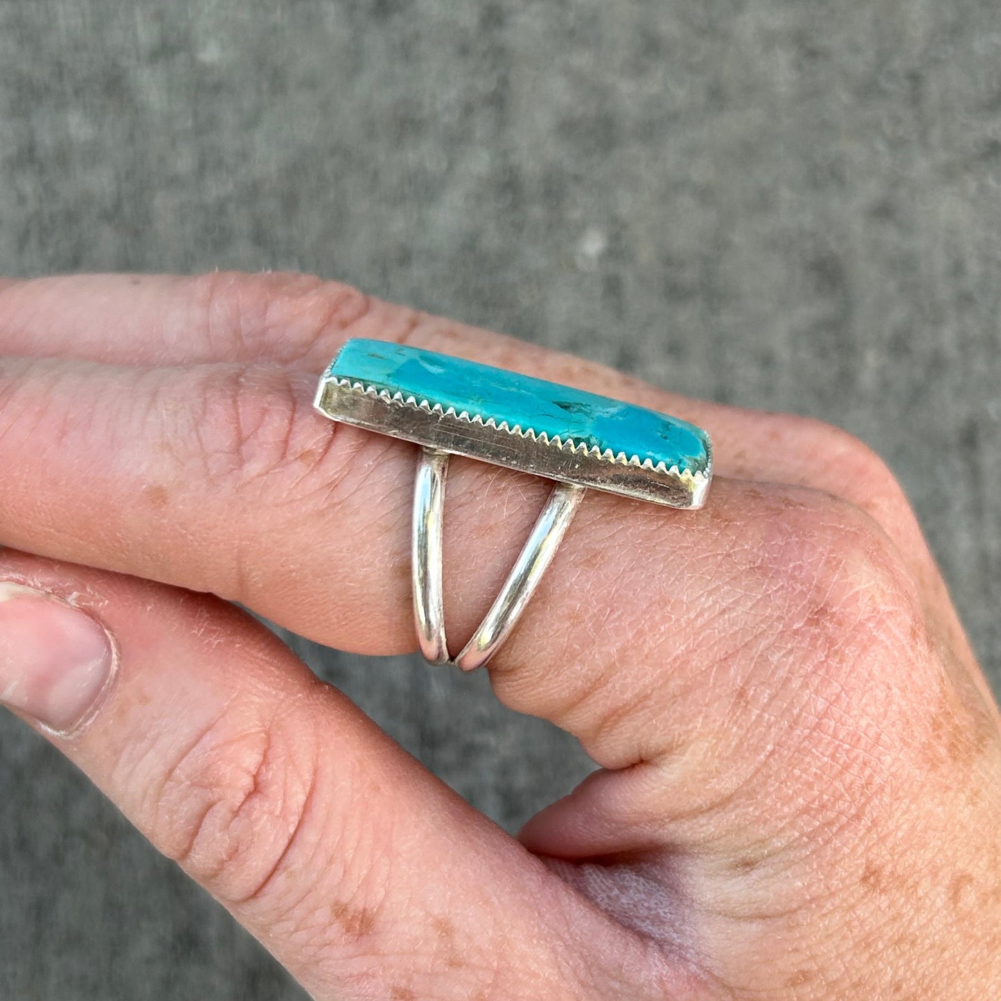 Turquoise Ring Size 7.5
