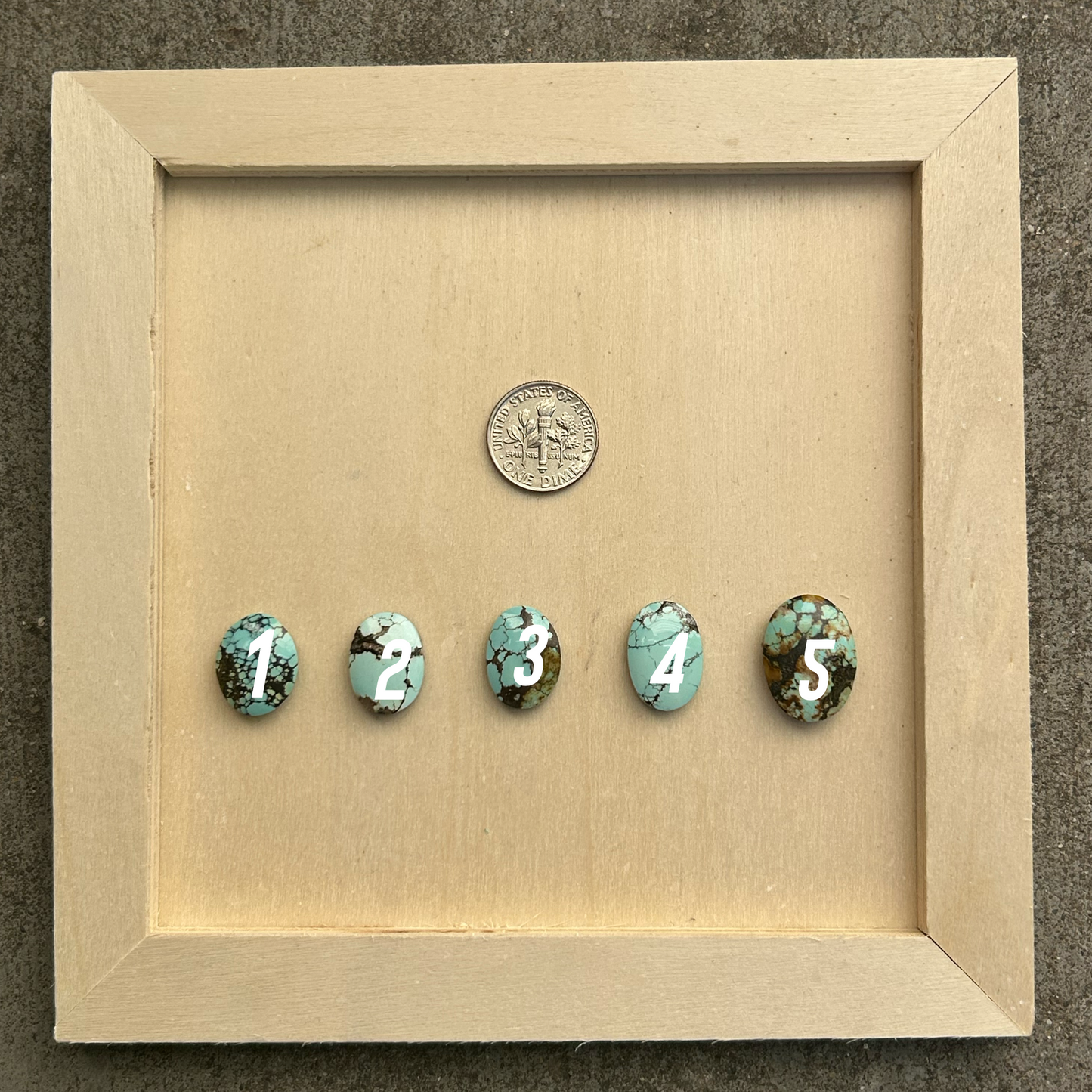 Gemstone pics Hubei Turquoise Ring Any Size