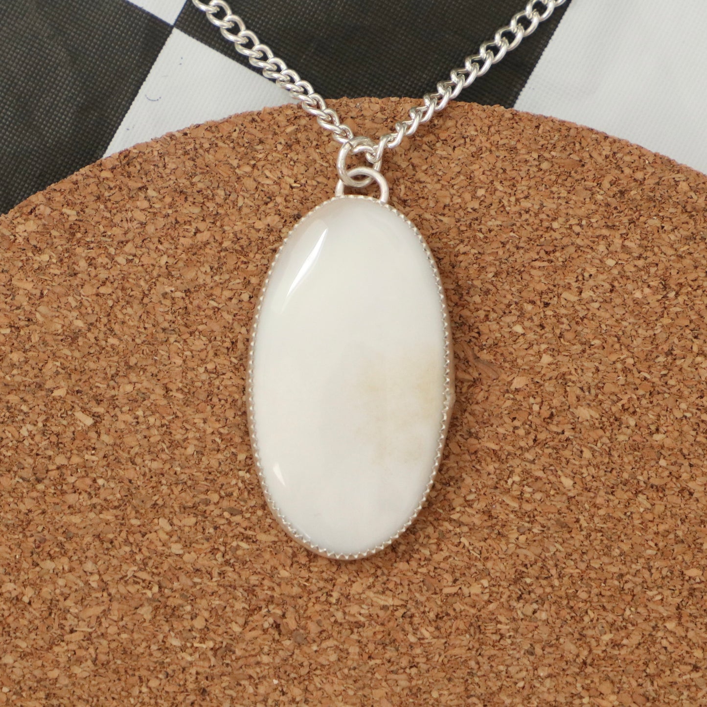 Dendritic Agate Pendant