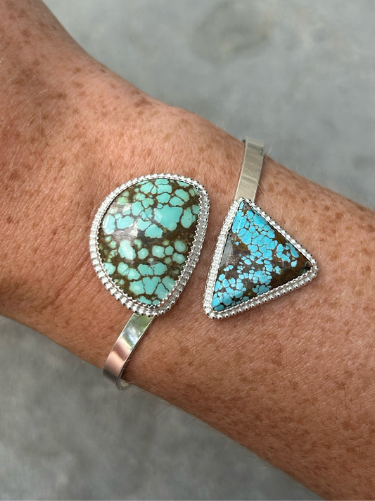 Double Turquoise Cuff