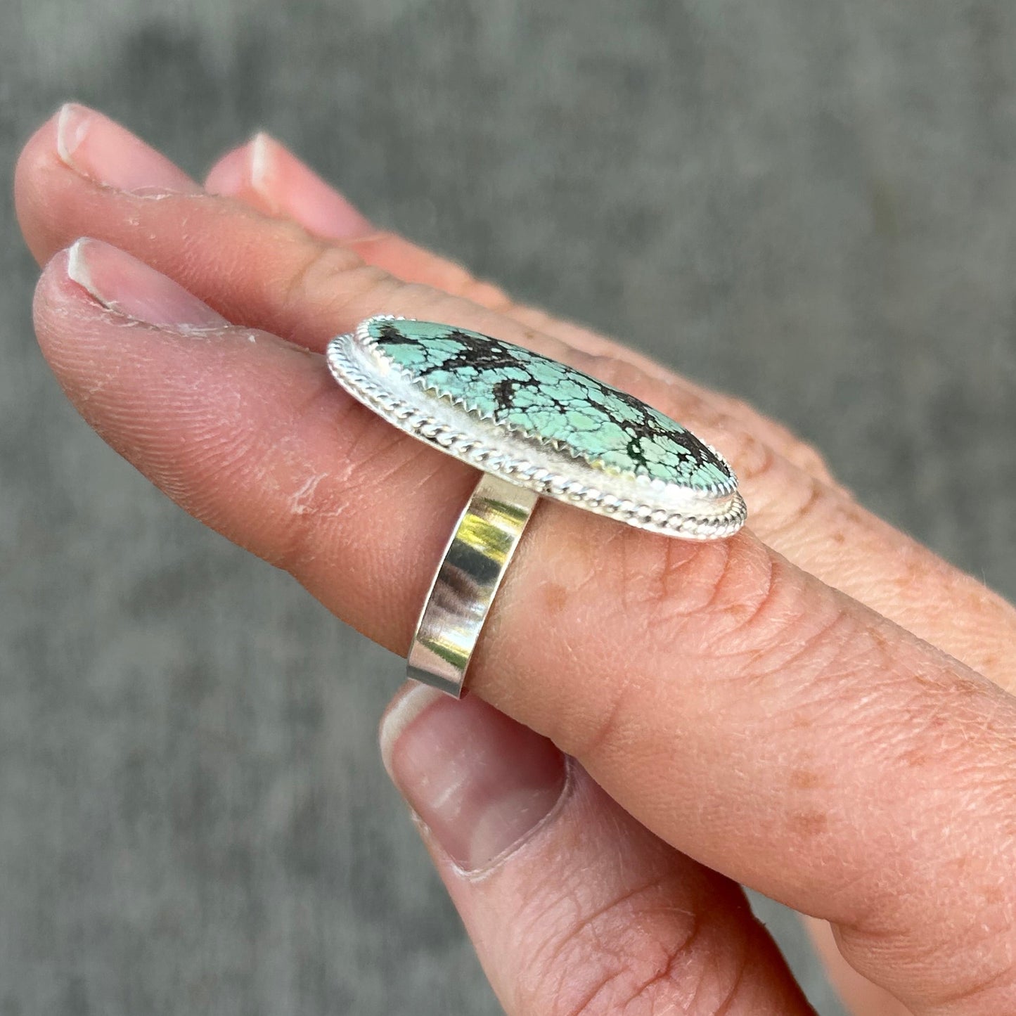 Hubei Turquoise Ring Size 5