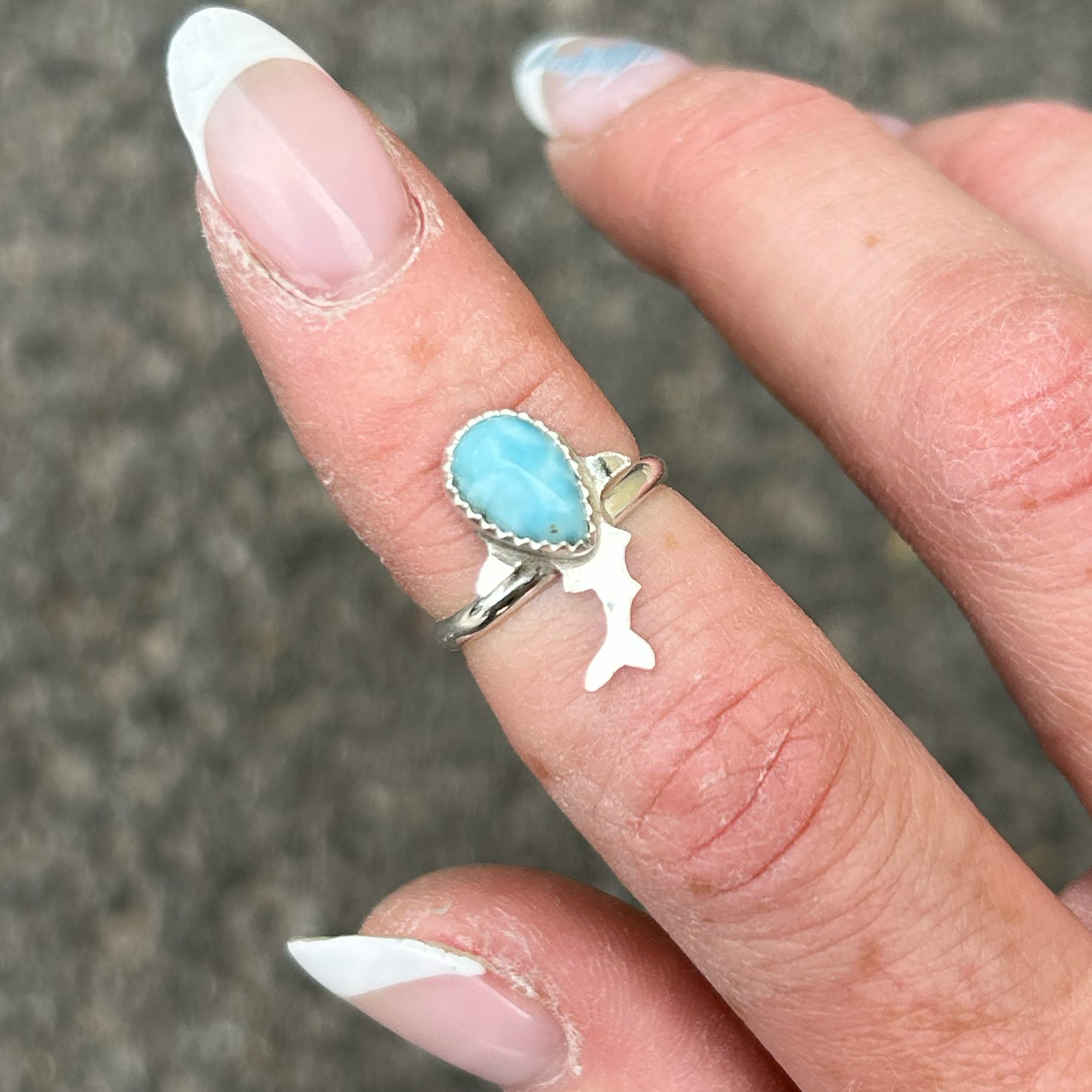 Mini Larimar Whale Shark