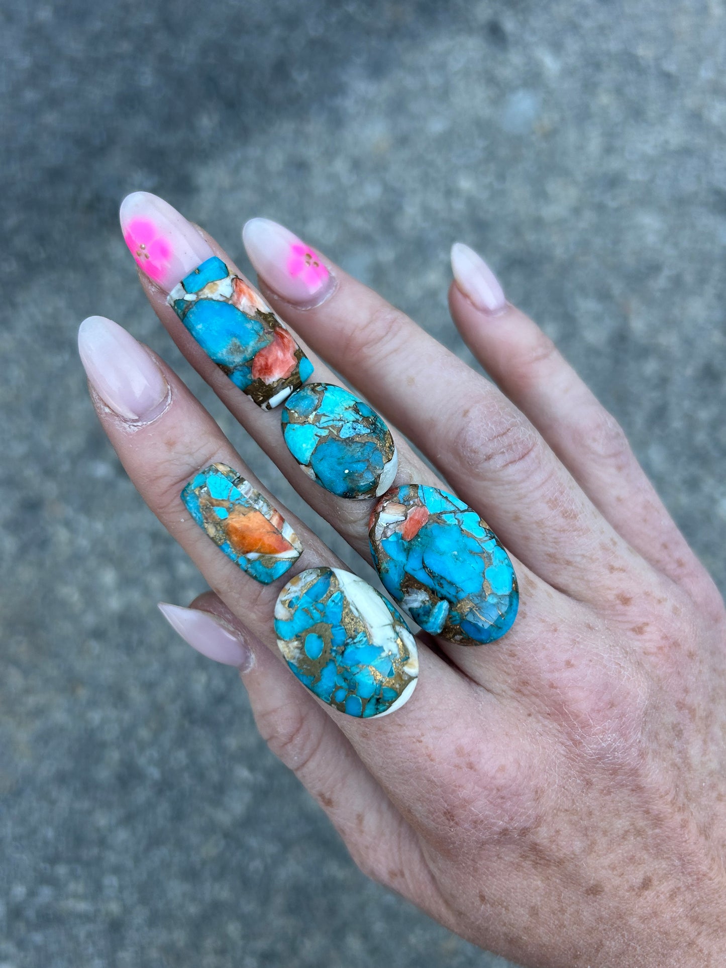 Spiny Oyster Cooper Turquoise Customs