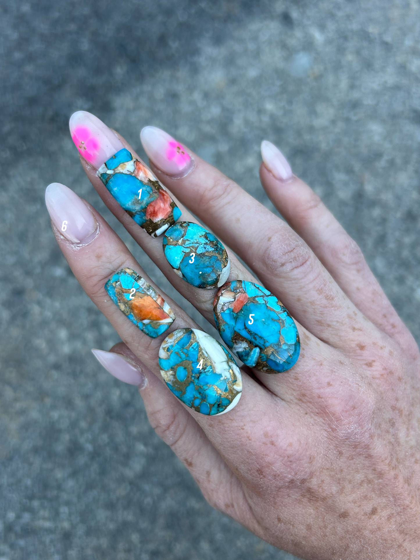 Spiny Oyster Cooper Turquoise Customs