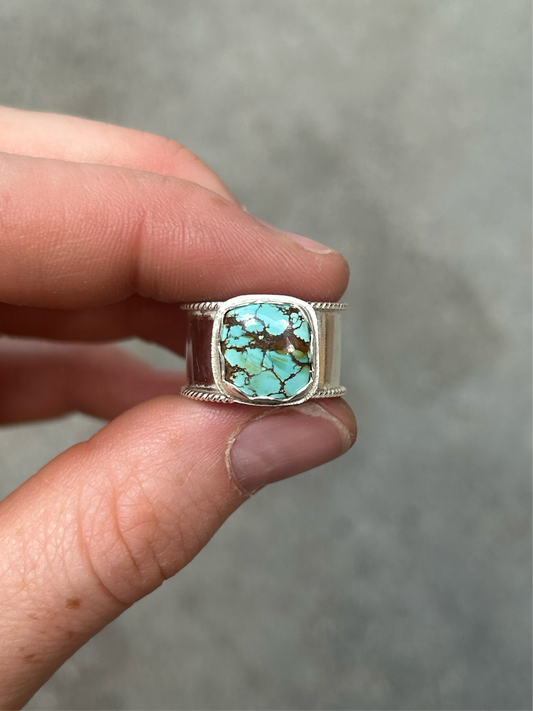 Squared Turquoise Size 6.25