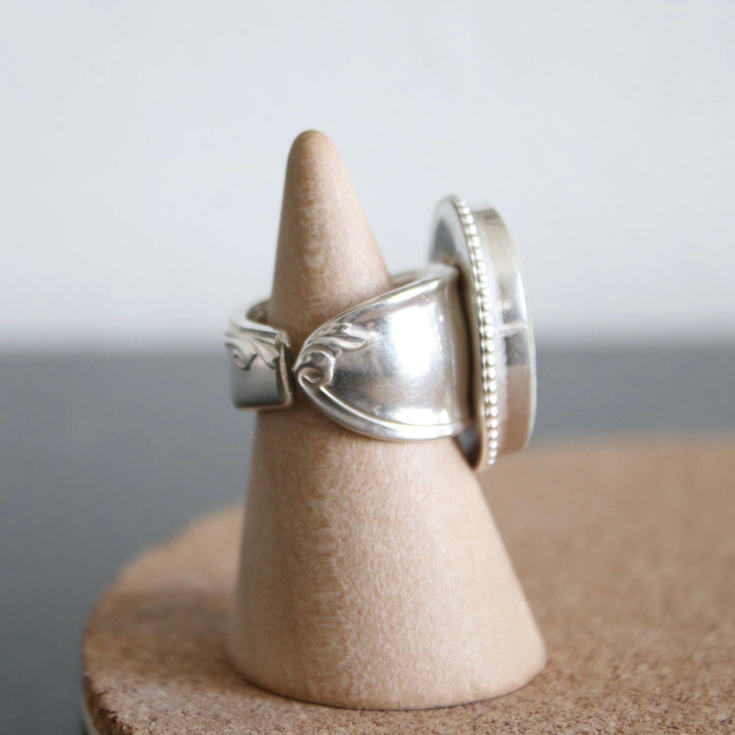 Golden Afternoon Spoon Ring Size 7