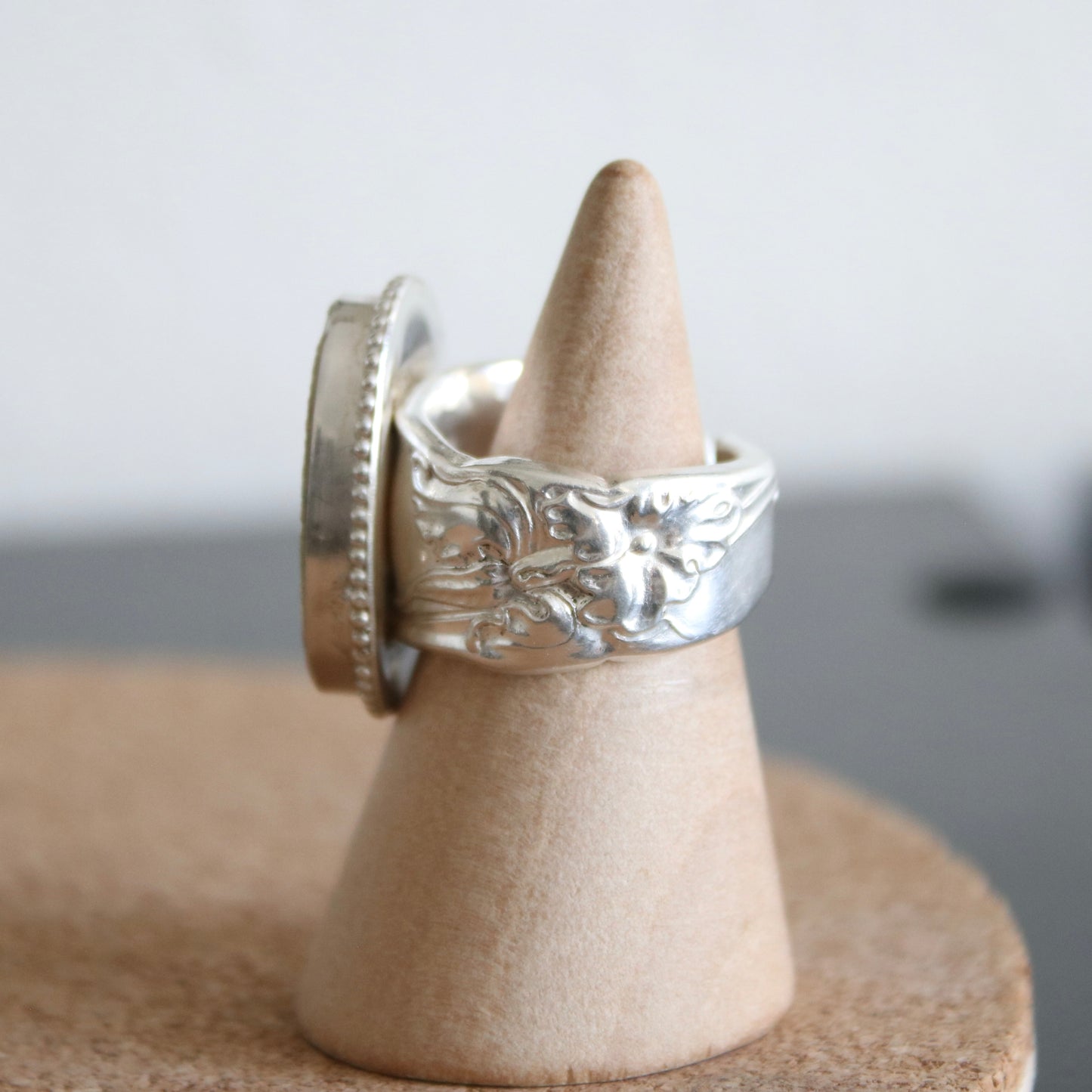 Golden Afternoon Spoon Ring Size 7