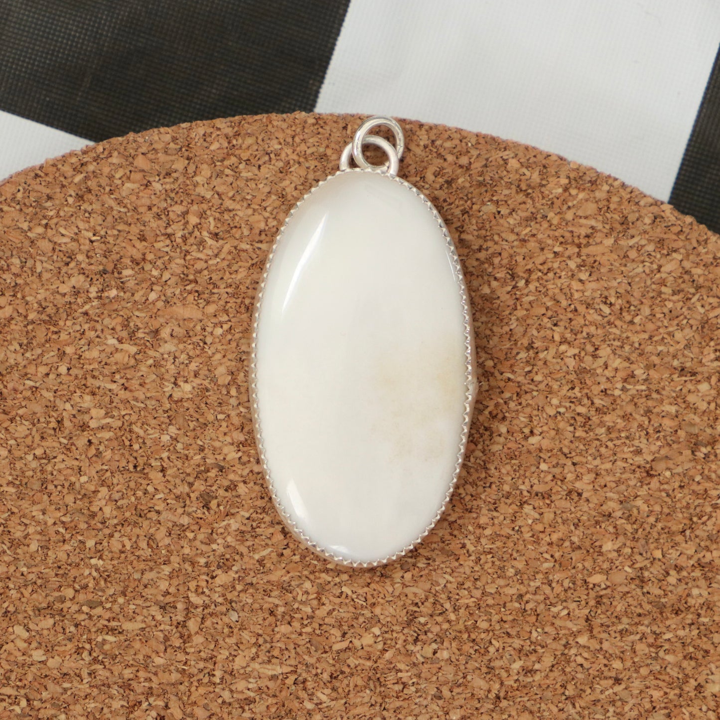 Dendritic Agate Pendant