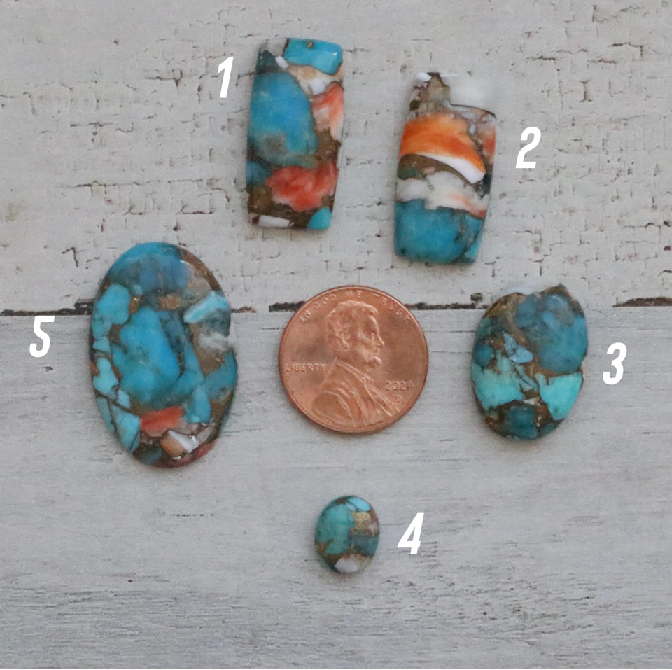 Spiny Oyster Copper Turquoise Customs