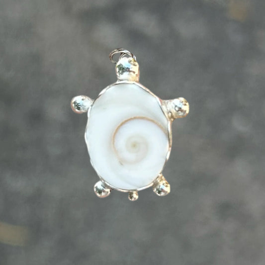 Cat’s Eye Sea Turtle Pendant