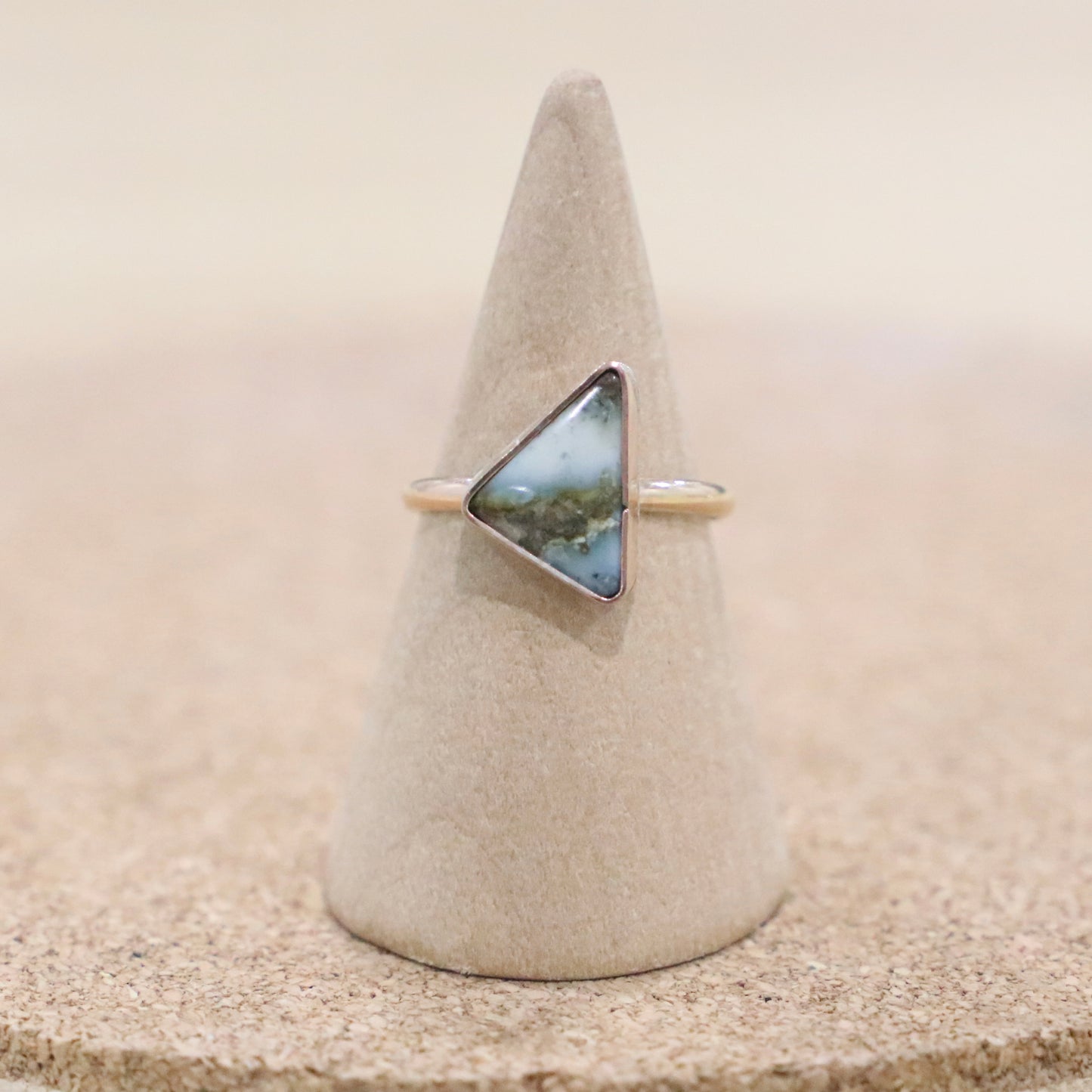 Triangle Turquoise Size 8