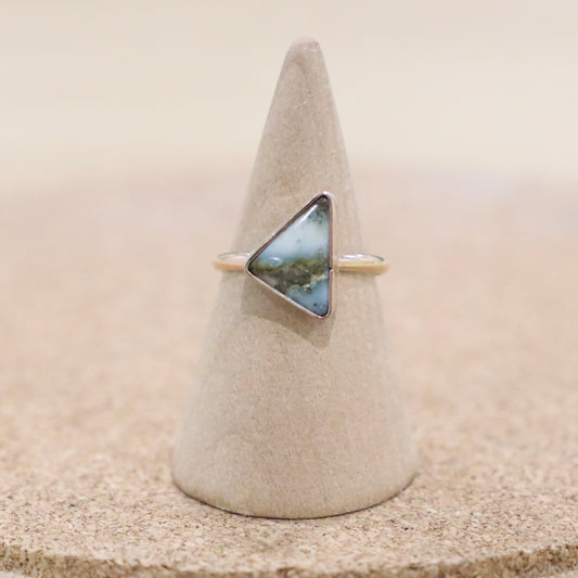 Triangle Turquoise Size 8