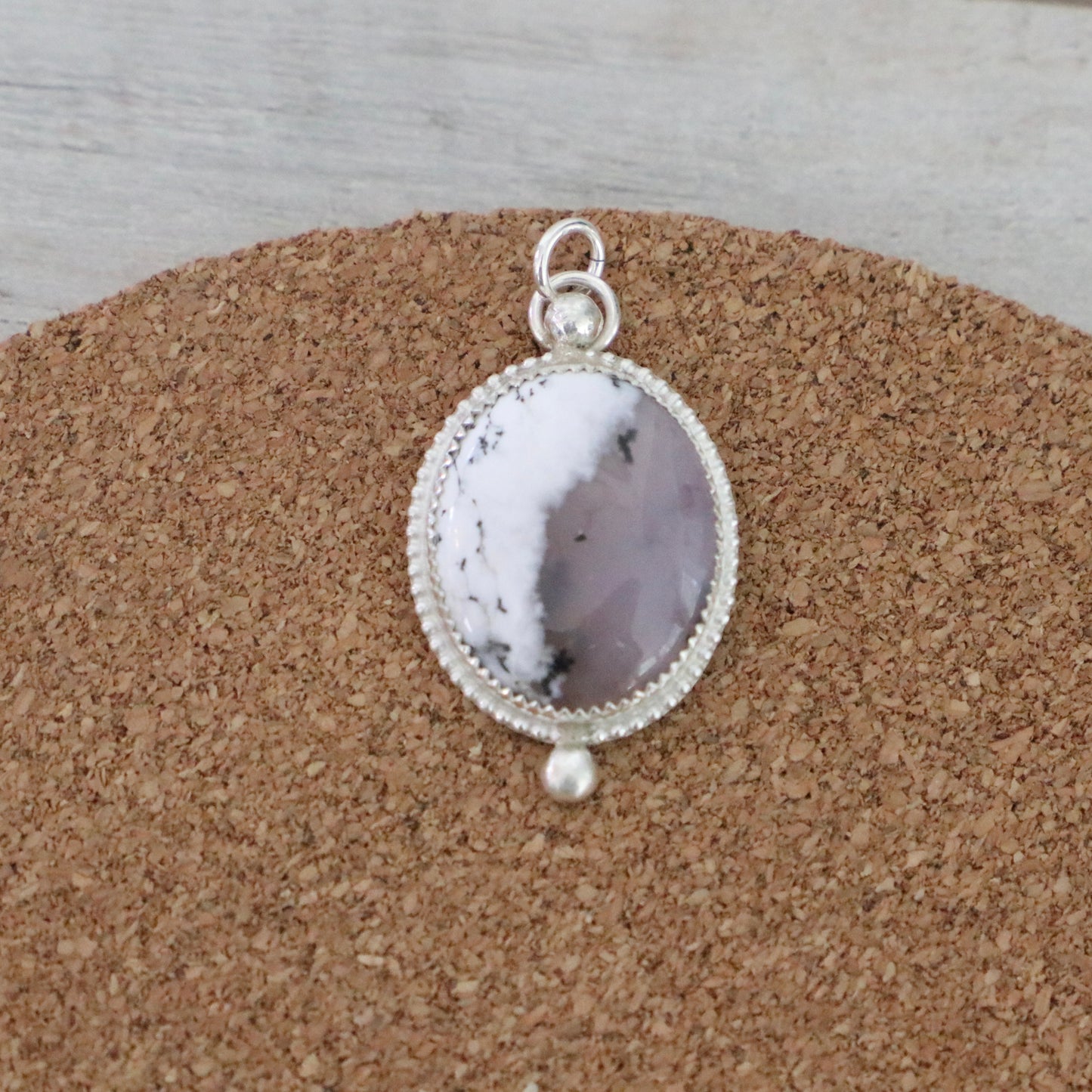 Dendritic Agate Pendant