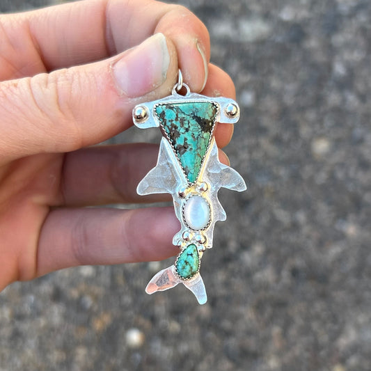 Triple Hammerhead Pendant