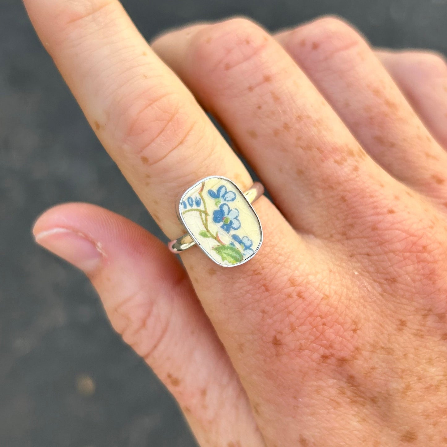 Bluebell Ring Size 7.5