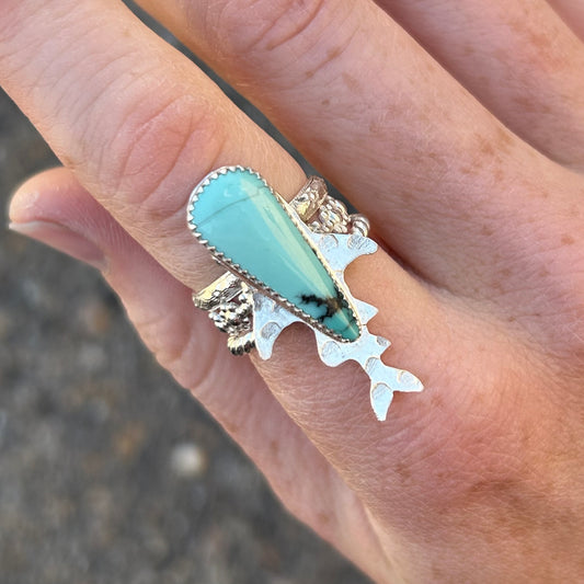 Blue Spotted Whale Shark Ring