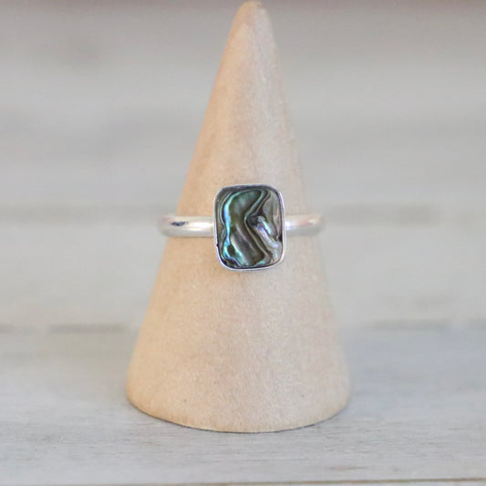 Abalone Ring Size 9.5