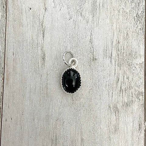 Black Stone Pendant