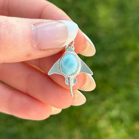 Larimar Stingray Pendant